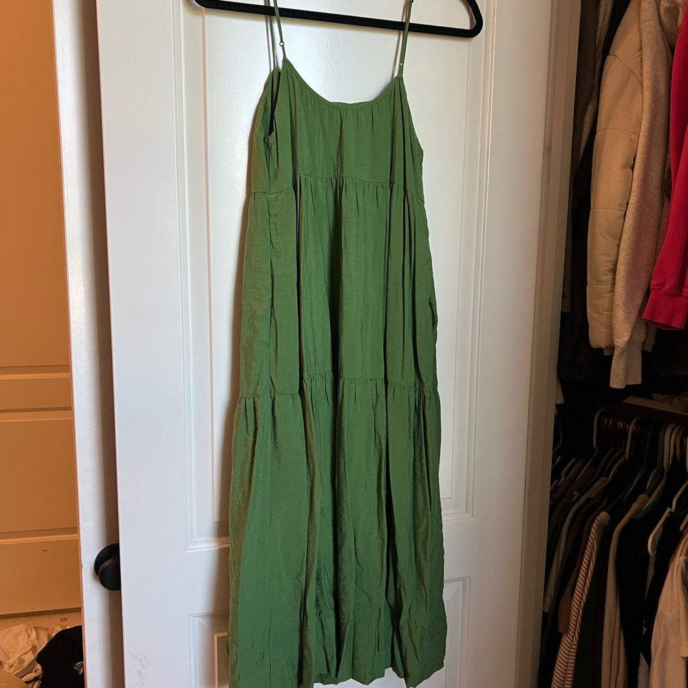 SOLD Abercrombie Trapeze Midi Dress - Picture 6 of 6